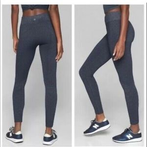 Athleta grey shimmer tight